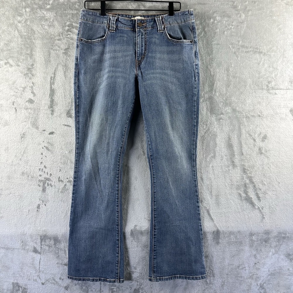 Levi's 525 Bootcut Jeans Women's 10M Blue Denim Medium Wash Perfect Waist